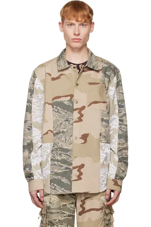 Marine Serre Beige Desert Jacket