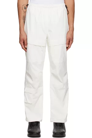 Burberry White Beresford Cargo Pants