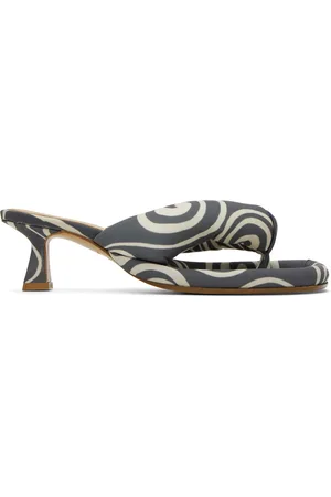 Ugo Paulon Gray Patel Heeled Sandals