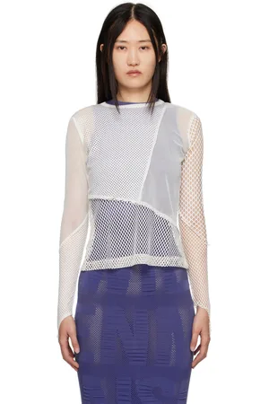 Maisie Wilen White Angler Long Sleeve T-Shirt