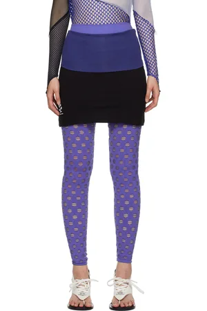 Maisie Wilen Black Pop Miniskirt