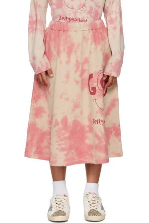 Jelly Mallow SSENSE Exclusive Kids Pink 'Good' Skirt