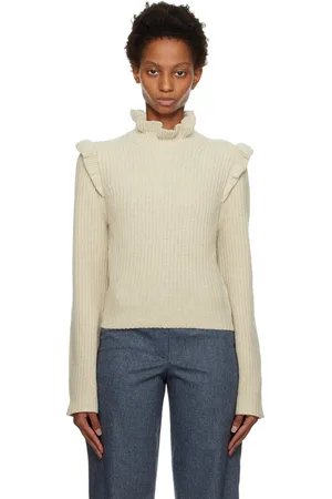See by Chloé Off-White Ruffle Sweater