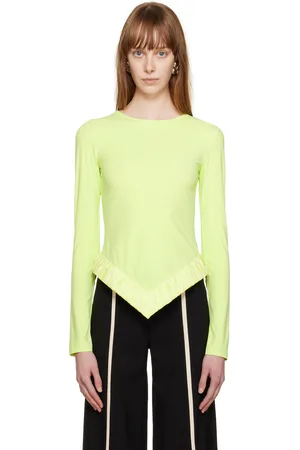 FIDAN NOVRUZOVA Yellow Nata Long Sleeve T-Shirt