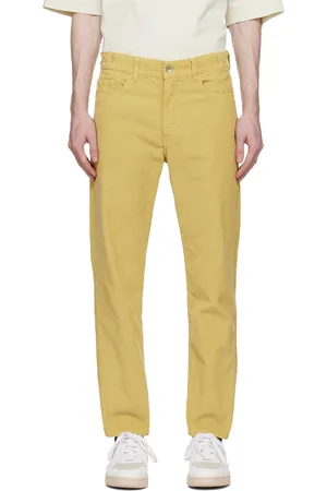 YMC Yellow Tearaway Jeans