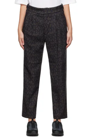 Pins & Needles Purple Jacquard Trousers