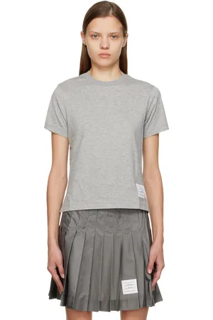 Thom Browne Grey Relaxed T-Shirt