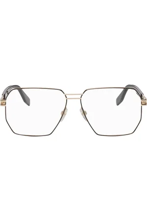 Marc Jacobs Men Accessories - Gold Hexagonal Glasses