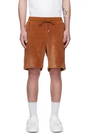 Sergio Tacchini Men Shorts - Orange Patch Shorts