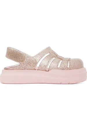 Mini Melissa Baby Pink Sunday Flats