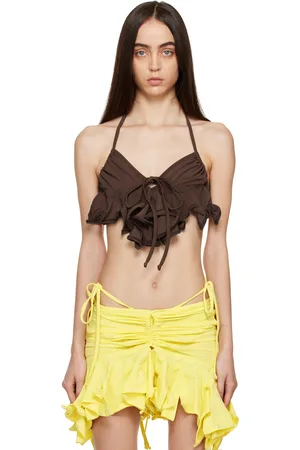 Emily Watson Brown Soiree Tank Top
