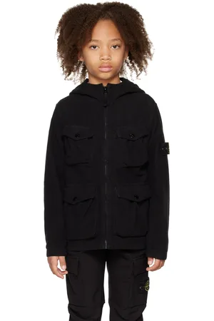 Stone Island Kids Black Q0401 Jacket