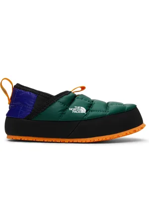The North Face Slippers - Kids Green Thermoball Traction Mule II Slippers