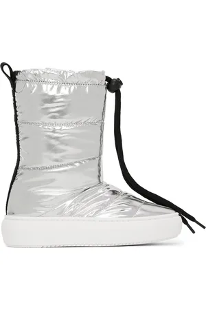Marni Boots - Kids Silver Padded Boots