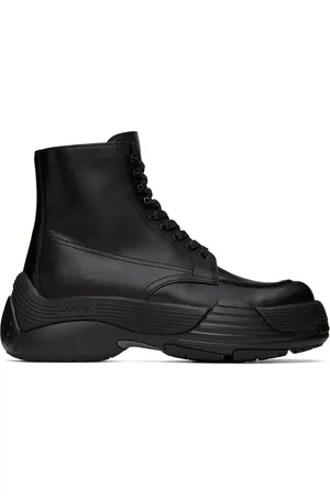 Lanvin Black Flash-X Ankle Boots