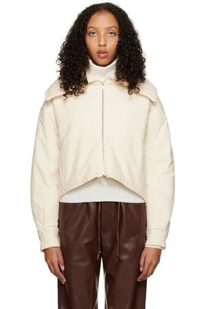 JOHN ELLIOTT Off-White Scout Cropped Jacket