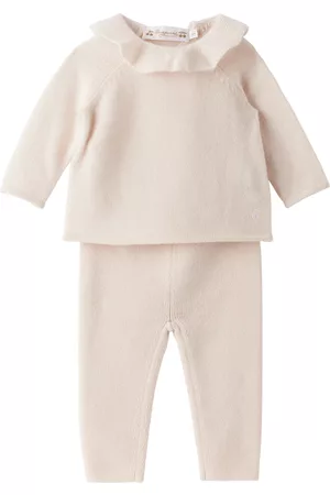 BONPOINT Baby Leggings - Baby Pink Anisa Sweater & Leggings