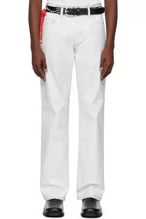 Guess Men Jeans - White Painted Jeans
