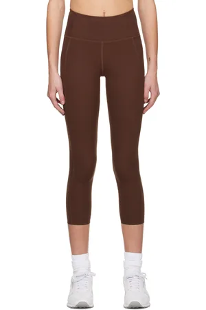GIRLFRIEND COLLECTIVE Brown Compressive High-Rise Leggings