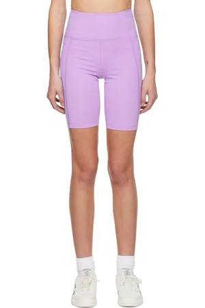 GIRLFRIEND COLLECTIVE Purple High-Rise Bike Shorts