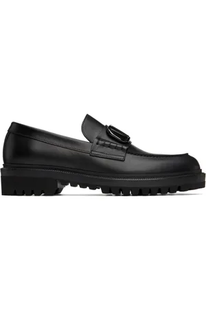 VALENTINO GARAVANI Black VLogo Loafers