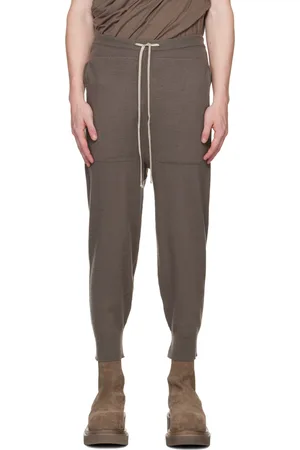 Rick Owens Gray Drawstring Lounge Pants