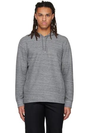 Vince Grey Thermal Hoodie