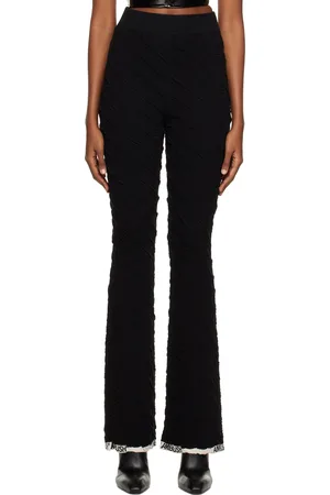 AMBUSH Black Monogram Lounge Pants