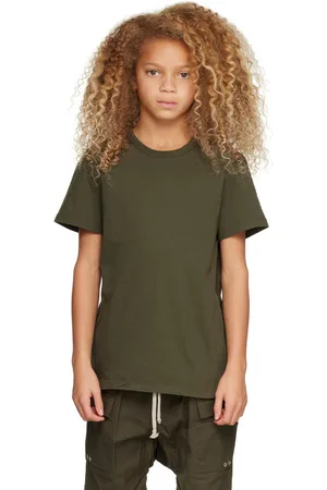 Rick Owens Kids Green Level T-Shirt