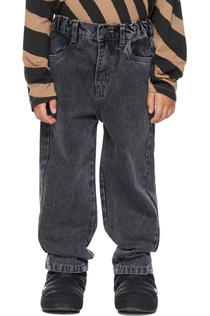 Main Story Kids Black Tapered Jeans