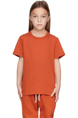 Rick Owens Kids Orange Level T-Shirt
