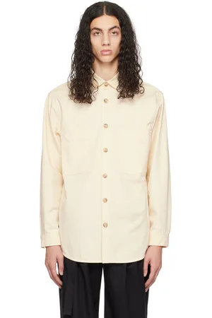 King & Tuckfield Off-White Patch Pocket Shirt