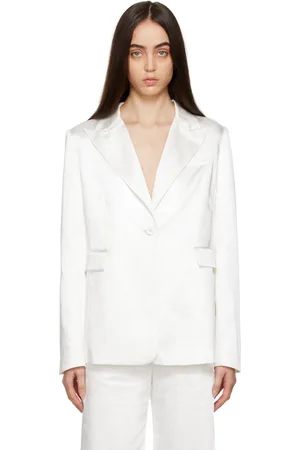 Third Form White Tailored Blazer