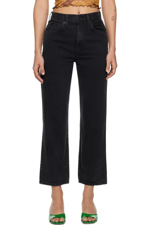 SLVRLAKE Black London Crop Jeans