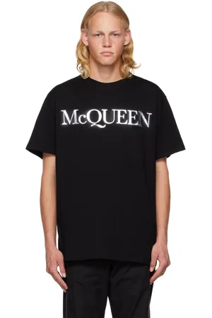 Alexander McQueen Black Printed T-Shirt