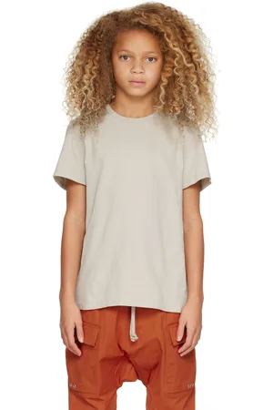 Rick Owens Kids Beige Level T-Shirt