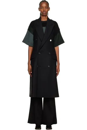 Maison Margiela Black Double-Breasted Vest