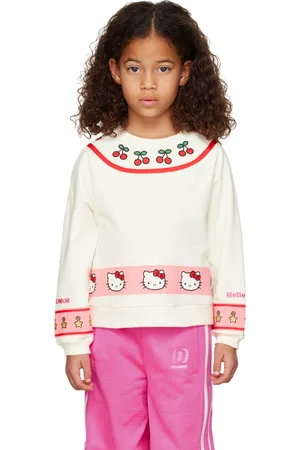 GCDS Kids White Hello Kitty Edition Sweatshirt