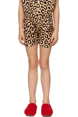 Endless Joy Kids Beige Leopard Shorts