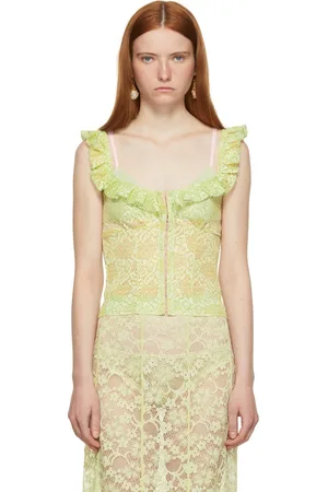 Ichiyo SSENSE Exclusive Lace Bustier