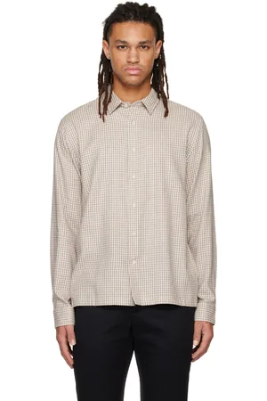 Vince Beige Crestline Shirt