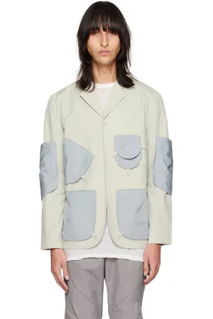 Post Archive Faction PAF Gray Center Jacket