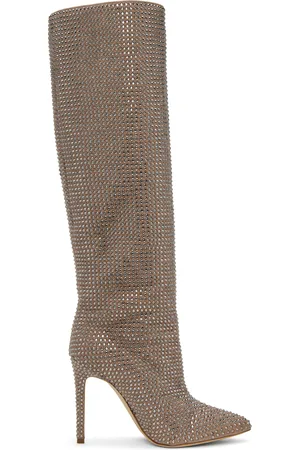 PARIS TEXAS Taupe Holly Tall Boots