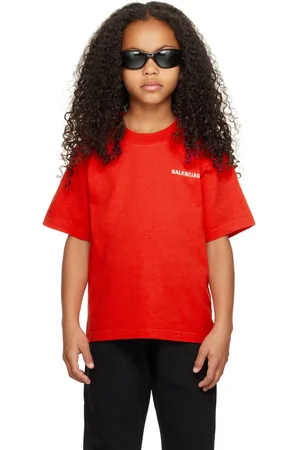Balenciaga Kids Red Vintage T-Shirt