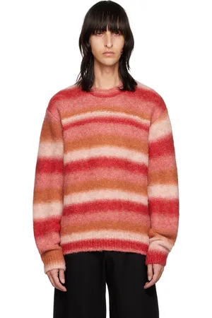WOOYOUNGMI Red Striped Sweater