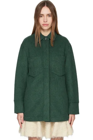 Vince Green Button-Down Jacket