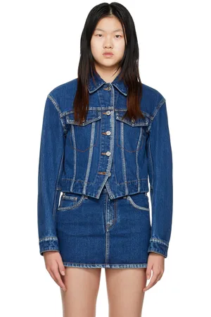 We11 Done V-Line Denim Jacket