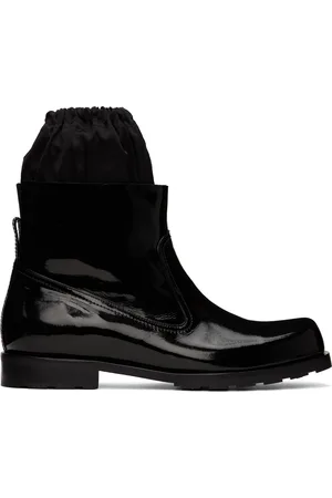 We11 Done Enamel Boots