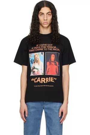 J.W.Anderson Men T-shirts - Black 'Carrie' Poster Print T-Shirt