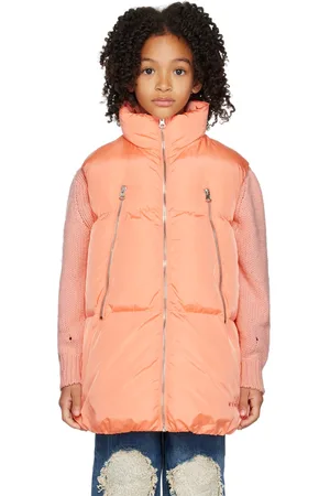 Maison Margiela Kids Pink Padded Vest